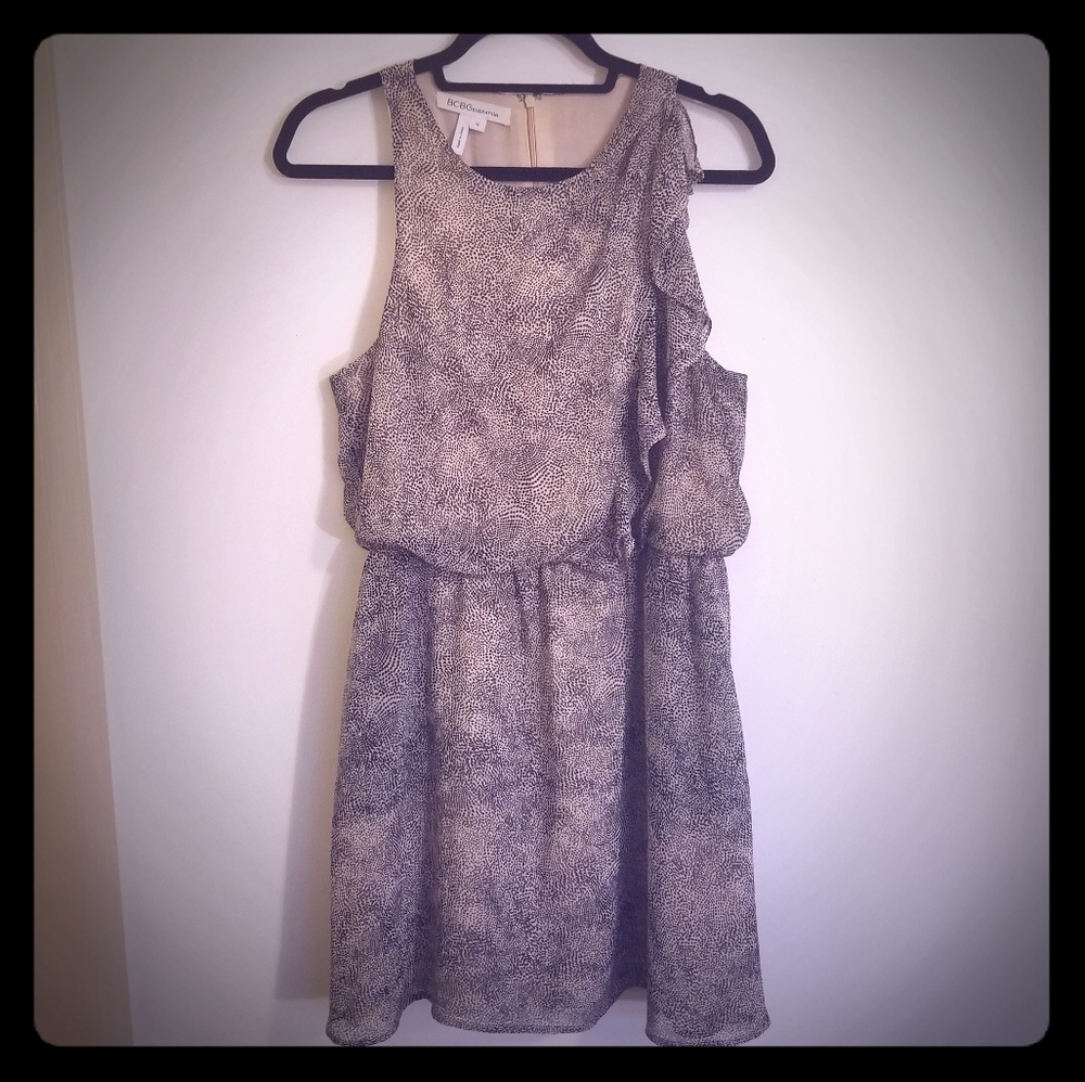 BCBGeneration Racer Back Cocktail Dress